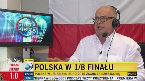 Polska - Ukraina 1:0 z komentarzem Tomasza Zimocha