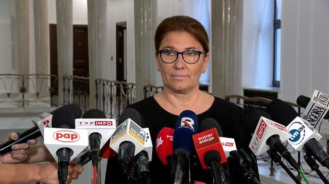 Beata Mazurek: posiedzenie klubu PiS nie ma związku z rejestracją nowej partii
