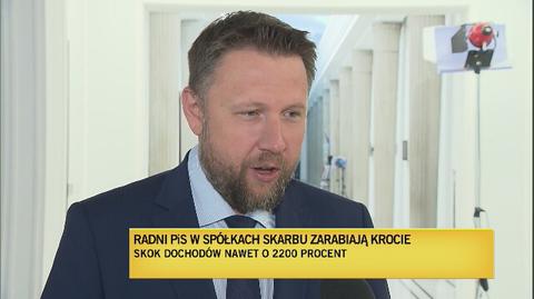 Kierwiński o zarobkach radnych PiS-u w spółkach skarbu państwa: wcale się tym ludziom z PiS-u nie dziwię