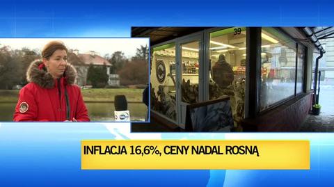 Anna Gołębicka o szczycie inflacji w Polsce