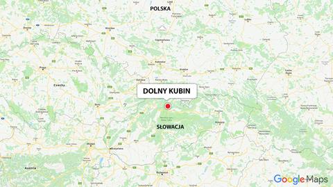 Do wypadku doszło w okolicy słowackiego miasta Dolny Kubin