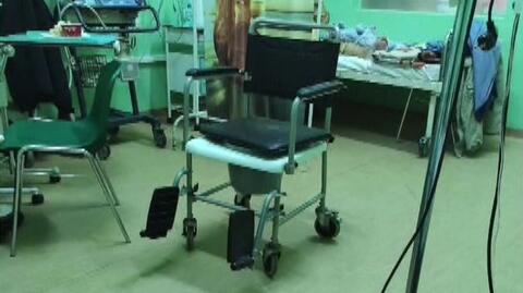 Pacjenci skarżą się na warunki na oddziale covidowym szpitala w Bytomiu