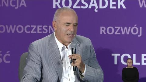 Garri Kasparow podczas Campusu Polska Przyszłości