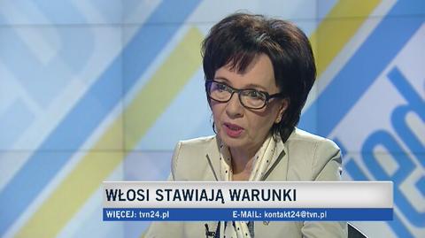 O tym, że obecna pomoc polskiego rządu dla uchodźców jest wystarczająca i efektywna przekonywała również szefowa gabinetu premiera Elżbieta Witek