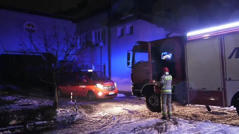 Pożar w domu pomocy społecznej w Kielcach