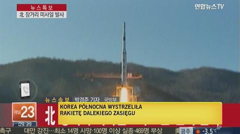 Korea Północna wystrzeliła rakietę dalekiego zasięgu. "To jawne naruszenie rezolucji ONZ"