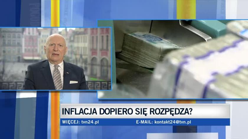 Prof. Marian Noga o inflacji w Polsce