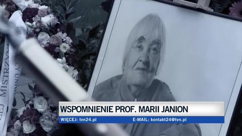 Maria Janion zmarła w wieku 93 lat