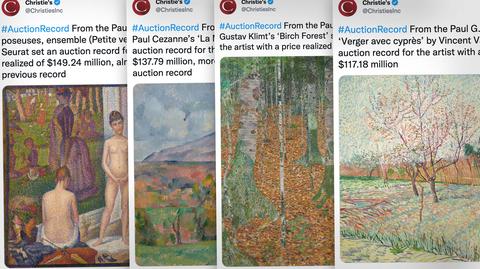 Największa aukcja dzieł sztuki w historii