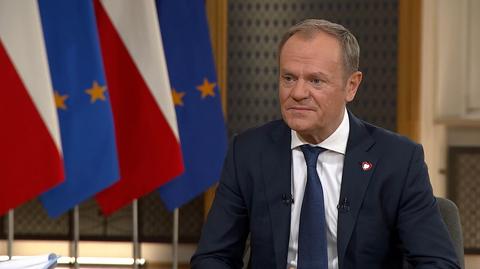 Donald Tusk o odpowiedzialności prawnej Adama Glapińskiego