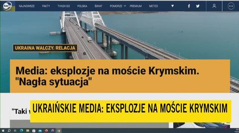 Ołeh Biłecki o incydencie na Moście Krymskim