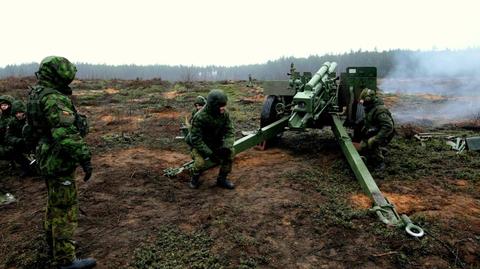 Litewskie wojsko na ćwiczeniach