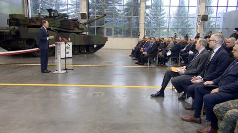 Brzezinski o czołgu Abrams: To dla mnie ogromny symbol. 70 ton, które będzie bronić Polski
