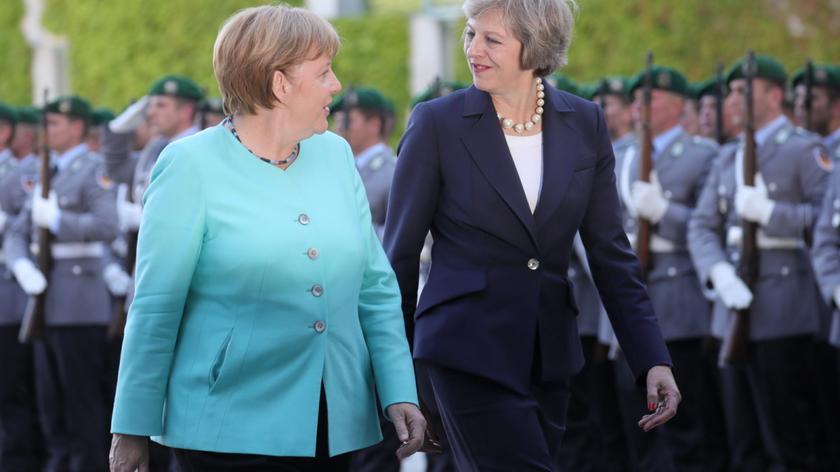 "Dowód na silne więzy" mimo Brexitu. Theresa May w Berlinie
