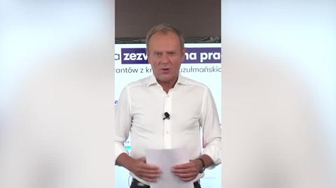 Tusk: PiS wydał zezwoleń na pobyt więcej niż Francja i Niemcy razem wzięte