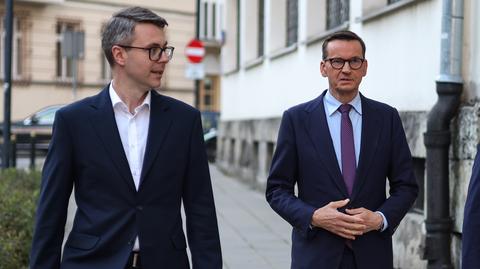 Piotr Mueller, Mateusz Morawiecki i Paweł Rychlik