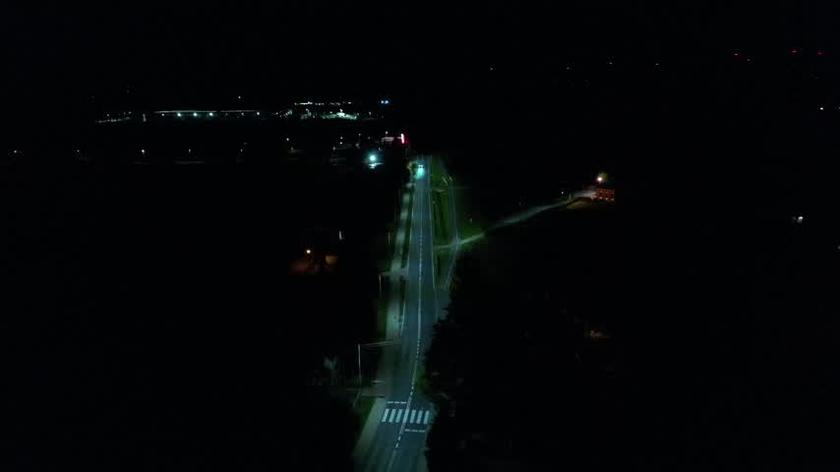 Wyłączanie świateł na noc w Kołbaskowie