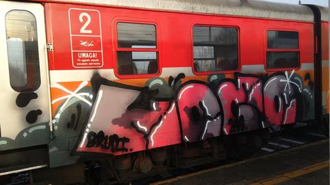 Grafitti na pociągach, wiaduktach i domach. Podejrzani o wandalizmy usłyszeli 15 zarzutów