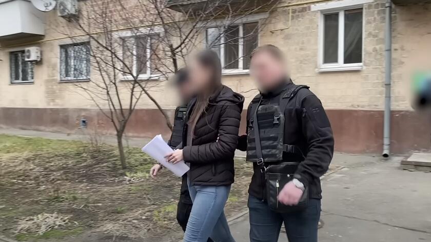 Zatrzymanie 35-letniej kobiety w obwodzie kijowskim 