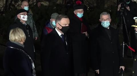 Prezydent Andrzej Duda upamiętnił ofiary Grudnia '70