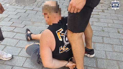 Policja zatrzymała kuriera oszustów