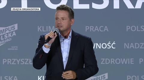 Trzaskowski: mamy szansę, żeby na nowo zaprojektować przyszłość w odważny sposób