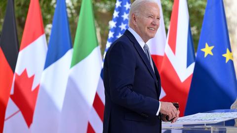 Joe Biden przybył do Włoch na szczyt G7
