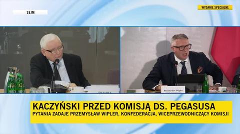 Kaczyński pytany o taśmy Obajtka. "Nie znam tej sprawy, jest ona dla mnie zaskakująca"