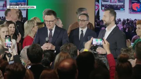 Szymon Hołownia: jestem przekonany i założę się z każdy z was, że ten wynik, który tutaj widzimy, nie spadnie, a urośnie
