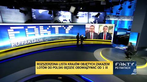 Marcin Horała o zakazie lotów