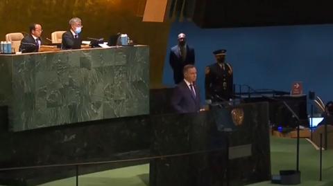 Całe przemówienie Andrzeja Dudy w debacie generalnej 77. sesji Zgromadzenia Ogólnego ONZ