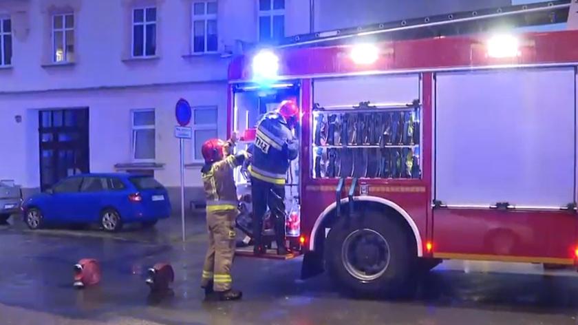 Skutki ulewnych deszczy w Szczecinie