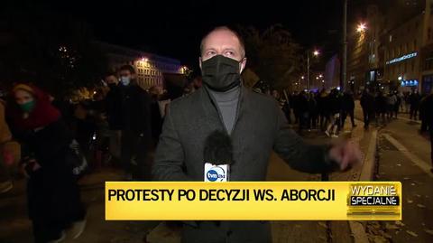 Tysiące osób na manifestacji w Poznaniu