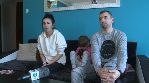 Zielona Góra. Reporter TVN24 spotkał się z rodziną 6-letnie Poli