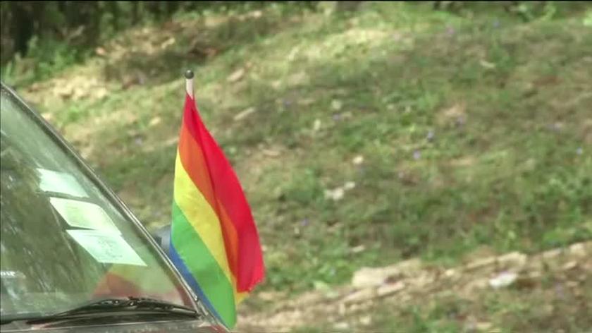 Police break up an LGBT rally in Kampala, Uganda.  Entries from September 2016