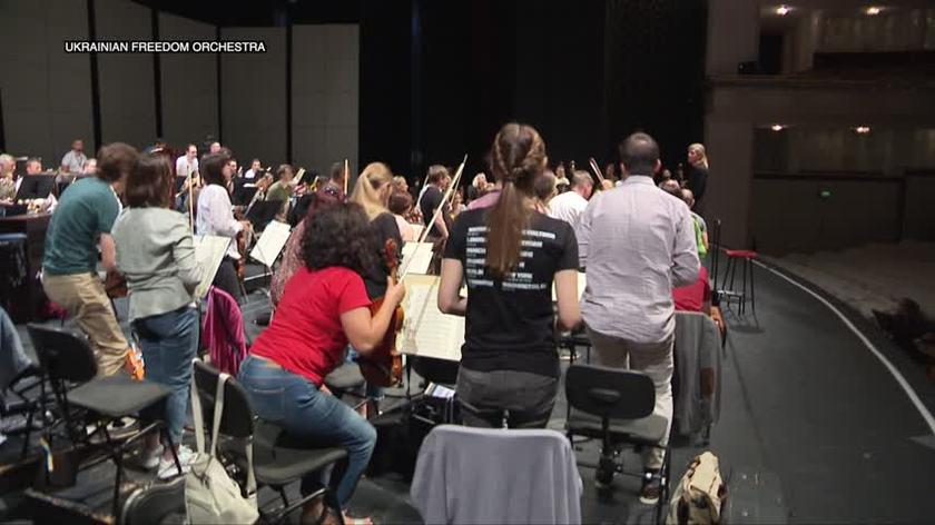 Ukrainian Freedom Orchestra - minuta ciszy dla ofiar wojny w Ukrainie