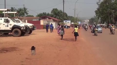 Służby bezpieczeństwa w Republice Środkowoafrykańskiej. Wideo archiwalne