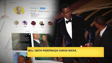 Will Smith przeprosił Chrisa Rocka za swoje zachowanie