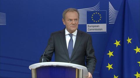 Tusk: jestem w Brukseli, by przyśpieszyć proces powrotu Polski do pełnej obecności w Unii