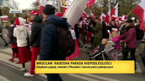 Radosna Parada Niepodległości we Wrocławiu