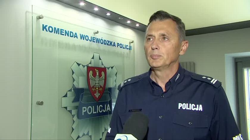 Rzecznik wielkopolskiej policji o obrzuceniu jajkami kolumny samochodów