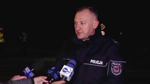 Policja o sytuacji w ośrodku w Wędrzynie: na miejscu jest ponad 500 funkcjonariuszy