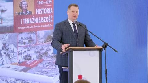 Minister Czarnek o nauce historii i teraźniejszości od września (materiał z 14.06.2022)
