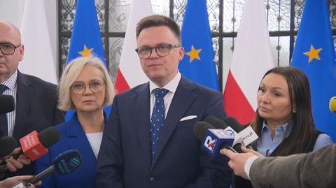 Marszałek Sejmu o maksymalnej karze dla Brauna