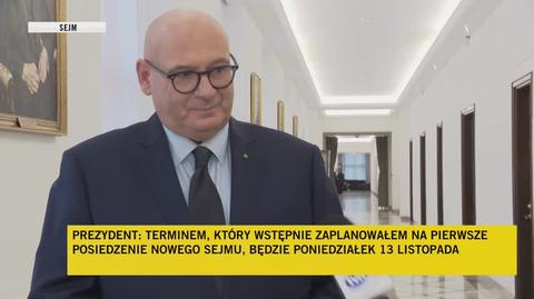 Zgorzelski: prezydent chce zostawić otwarte pole gry