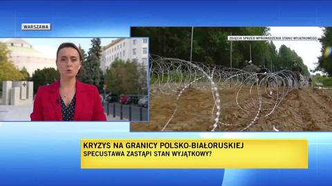 Wąsik do dziennikarzy: czuję pewien dyskomfort, kiedy tak nade mną stoicie