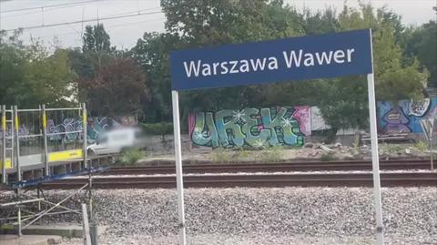 Do zdarzenia doszło na stacji Warszawa Wawer