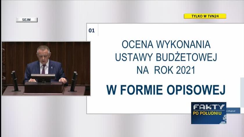Banaś: NIK w kontroli wykonania budżetu państwa w 2021 dokonała 278 ocen jednostkowych