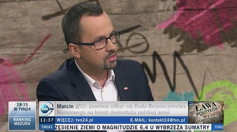 Horała: efekt niedoskonałości polskiej konstytucji
