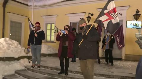 Protesty po uzasadnieniu TK do wyroku w sprawie aborcji w Białymstoku